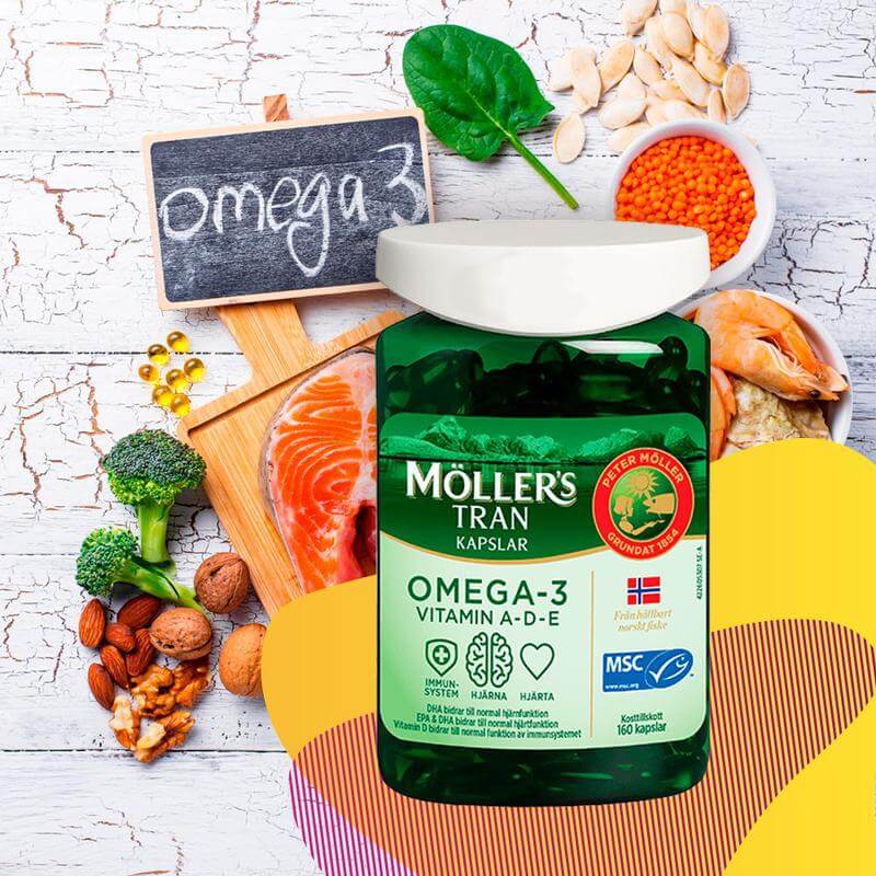 Möllers Omega-3 Tran Capsules 160PCS