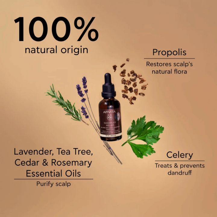 Apivita Cuidado Holístico del Cabello Apio y Propóleo