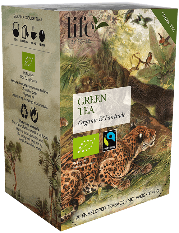 Neutral Green tea Life by Follis 20 Teabags