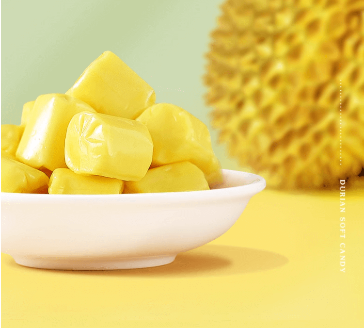 Caramelo de durian suave de fruta, 150 g