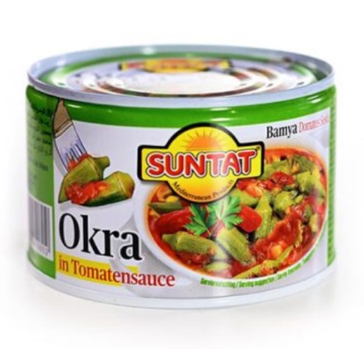 Suntat Okra in Tomato Sauce 350g