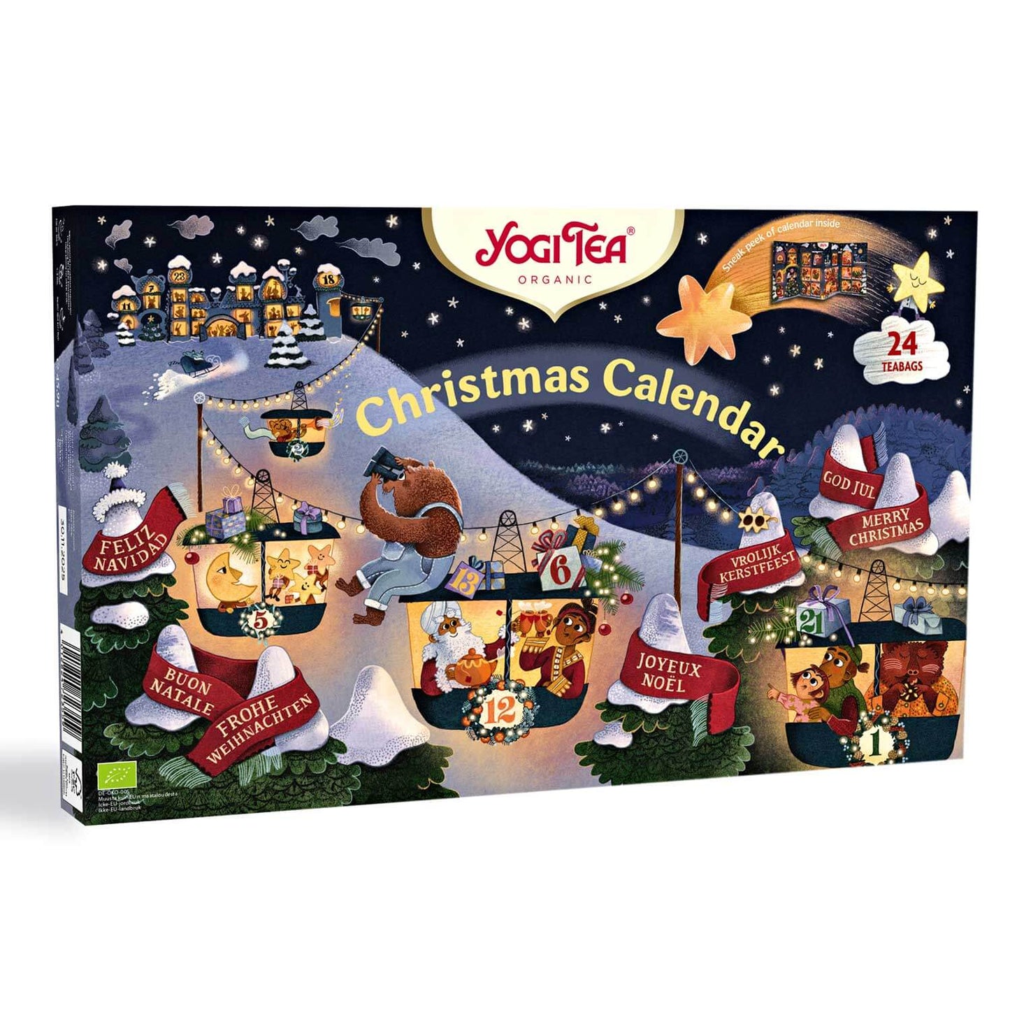 Calendario de Navidad (Calendario de Adviento) 2023 de Yogi Tea