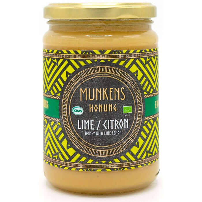 Miel sueca de lima y limón ECO Monk's Health 500 g