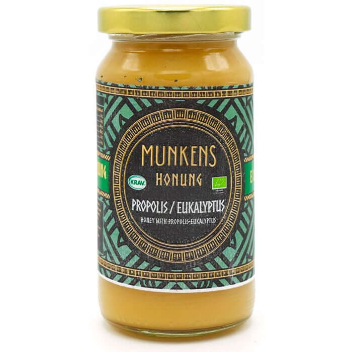 Munkens Hälsa Miel Sueca Propóleo y Eucalipto ECO 280g