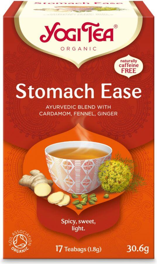 Bolsitas de té Yogi Tea para aliviar el estómago, 30,6 g