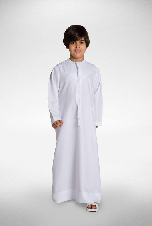 Muslim Thobe 3-12T Imarati (Khaliji) Style - Arabian Shopping Zone