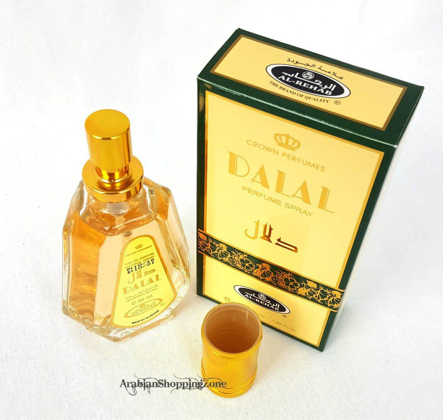 Al Rehab 50ml Eau De Perfume Alfare/Dala/SuperMan/Full/Romatic/Lord - Arabian Shopping Zone