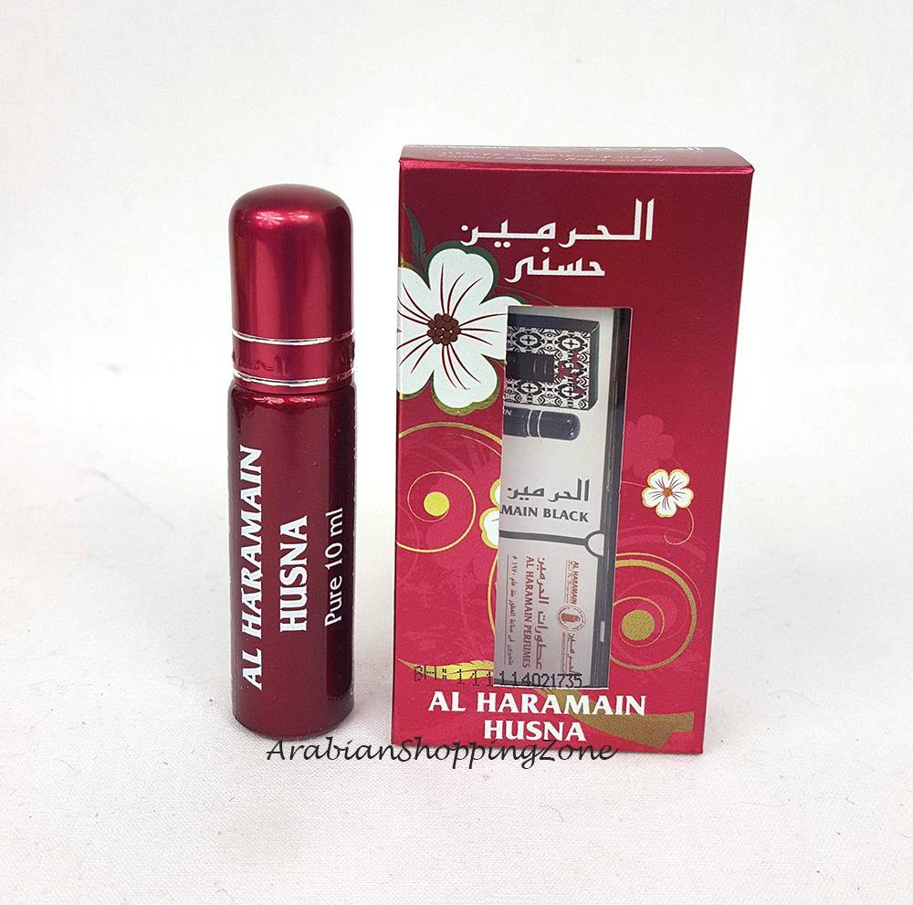 3 PCS AL Haramain 10ml Attars Oriental Concentrated Perfume Oil (3 Bottles) - Arabian Shopping Zone