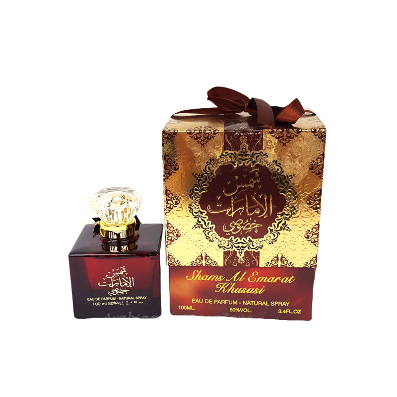 Ard AL Zaafaran Perfumes Shams AL Emarat Khususi Unisex 100ml EDP - Arabian Shopping Zone