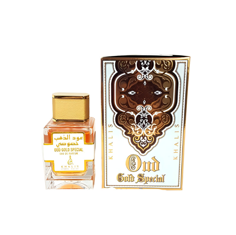 Oud Gold Special 100ml Unisex EDP from Khalis Perfumes - Arabian Shopping Zone