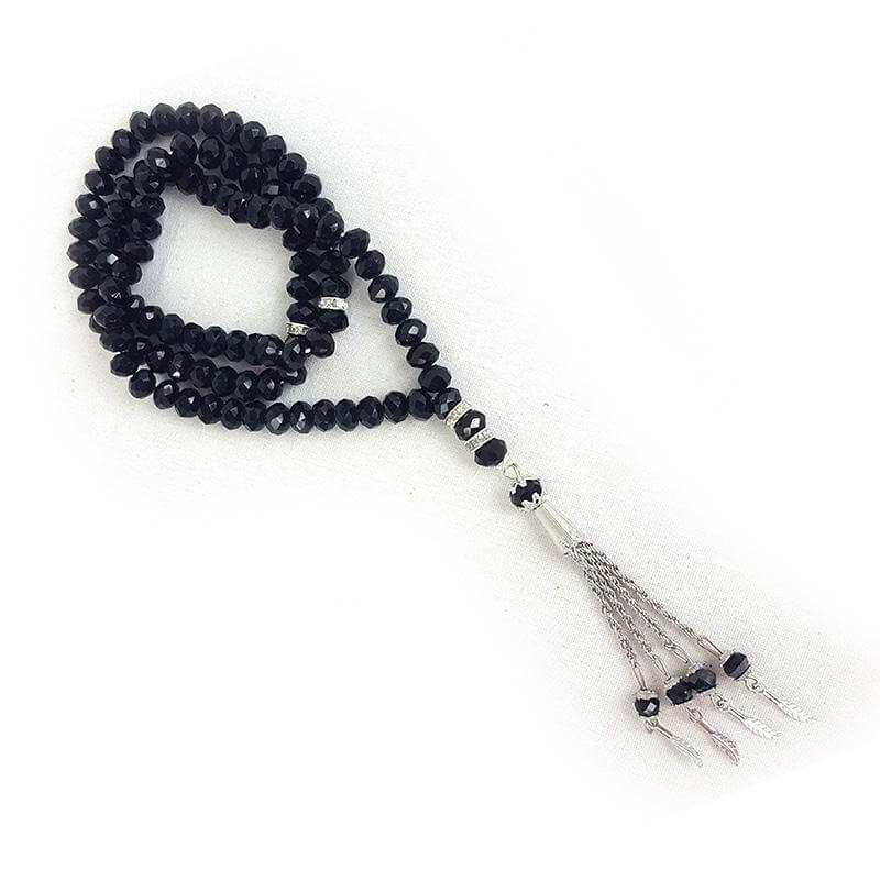 8mm Crystal Muslim Prayer Beads 99 Masbaha - Arabian Shopping Zone
