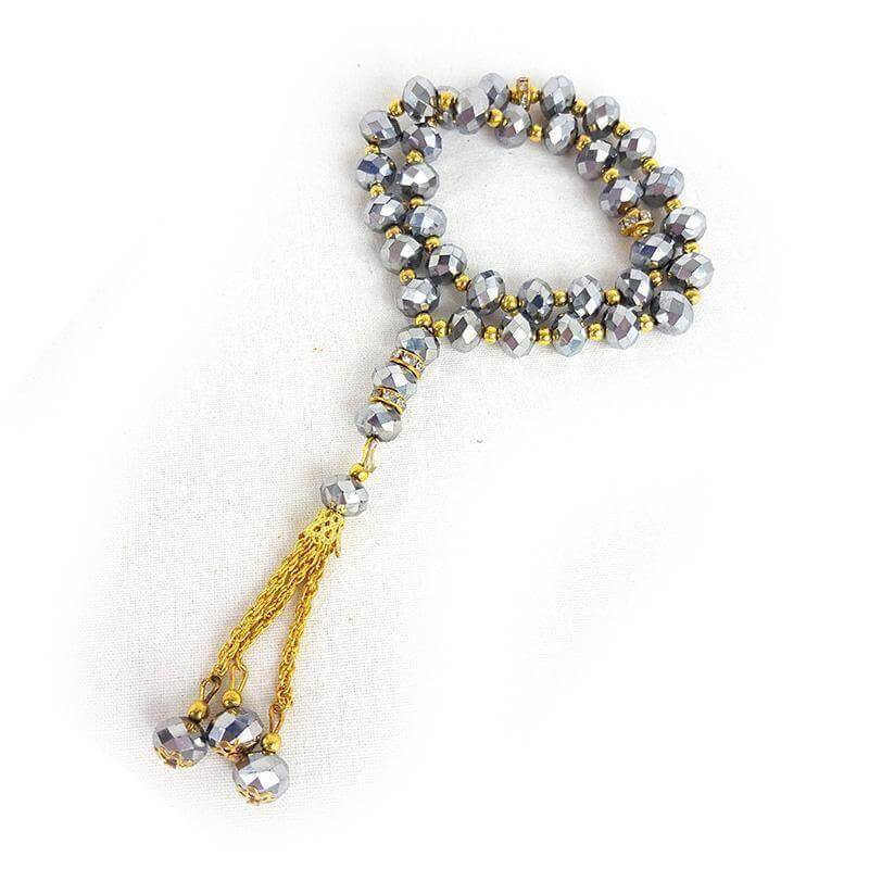 10mm Masbaha Crystal Prayer Beads 33 - Arabian Shopping Zone