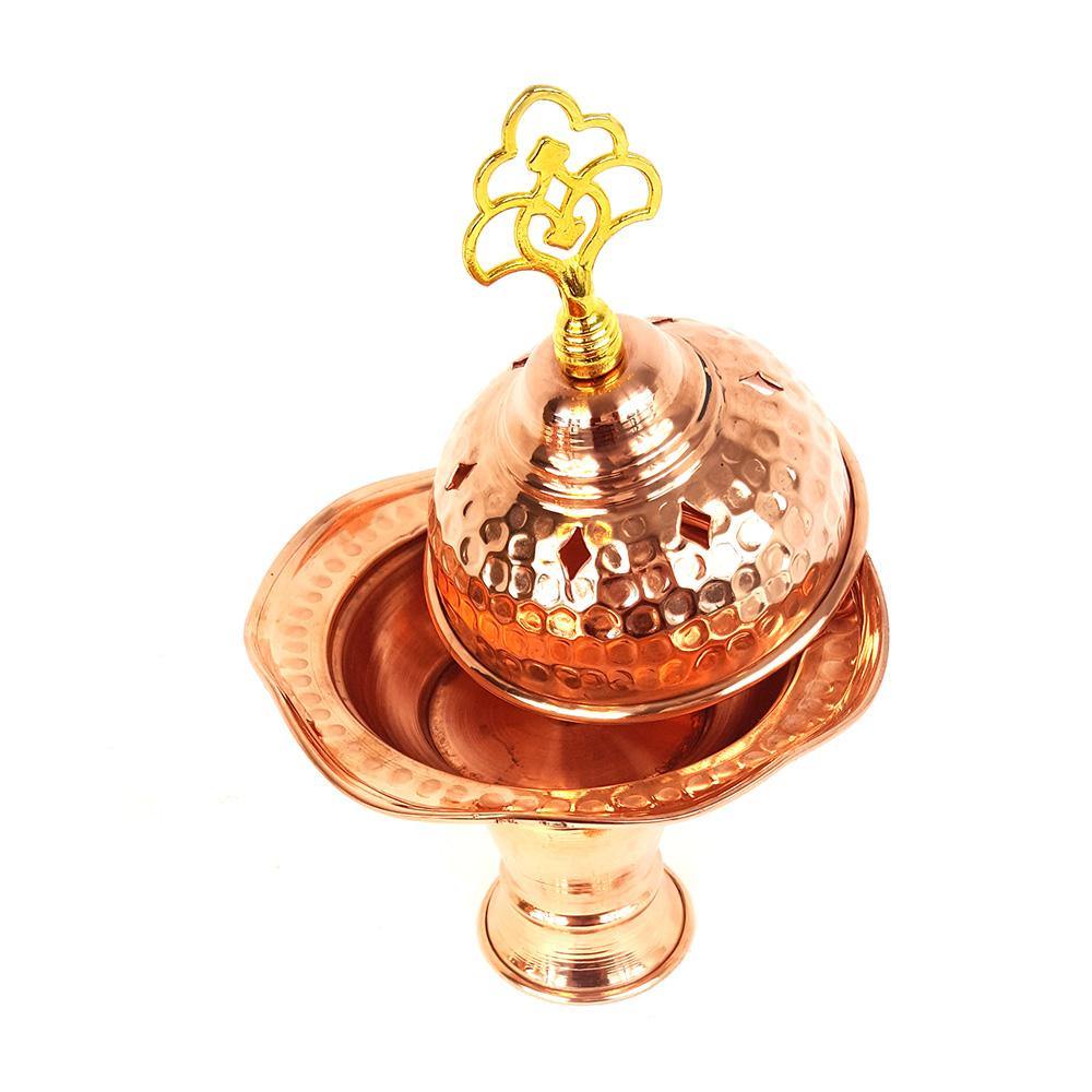 Copper Incense Burner - Alyaa - Arabian Shopping Zone