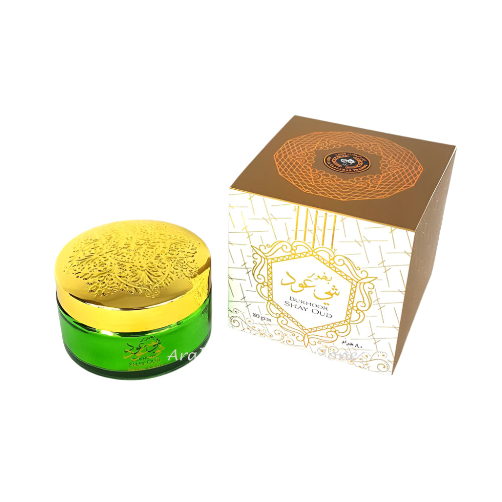 Ard AL Zaafaran Shay OUD Bukhoor Incense 80g - Arabian Shopping Zone