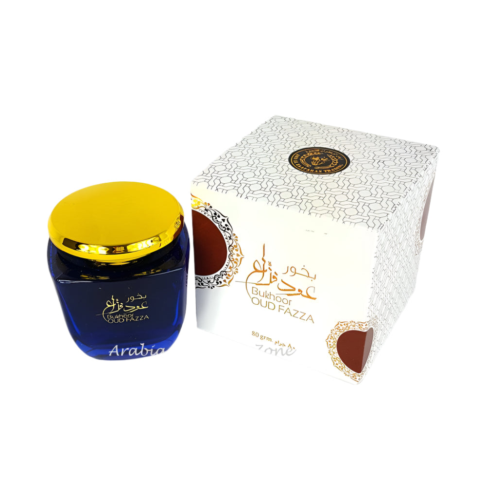 Ard AL Zaafaran OUD Fazza Bukhoor Incense 80g - Arabian Shopping Zone