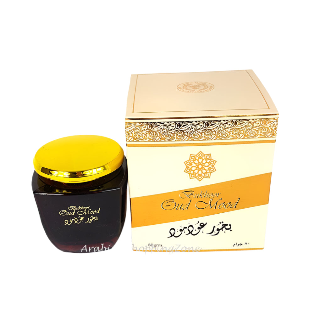 Ard AL Zaafaran Oud Mood Bukhoor Incense 80g - Arabian Shopping Zone