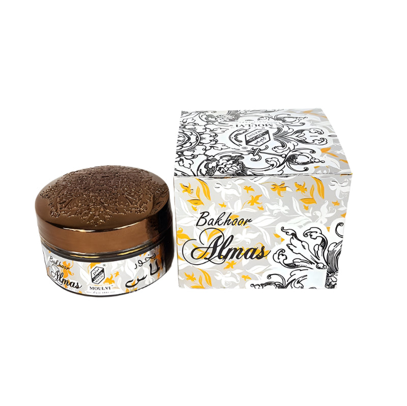 Moulvi Bakhour Almas 150g Incense - Arabian Shopping Zone