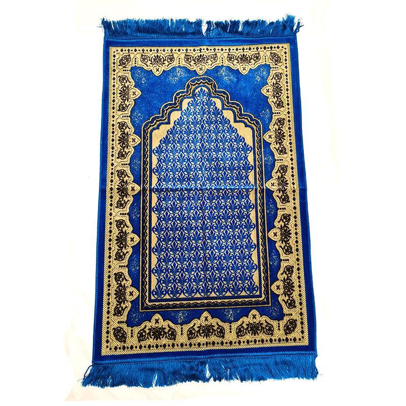 Blue Turkish PRAYER RUG Buhara options - Arabian Shopping Zone