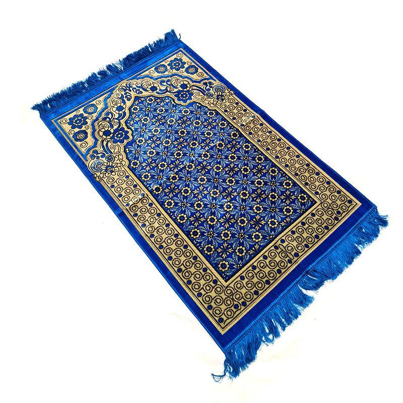 Blue Turkish PRAYER RUG Buhara options - Arabian Shopping Zone
