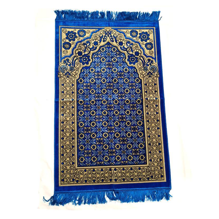 Blue Turkish PRAYER RUG Buhara options - Arabian Shopping Zone