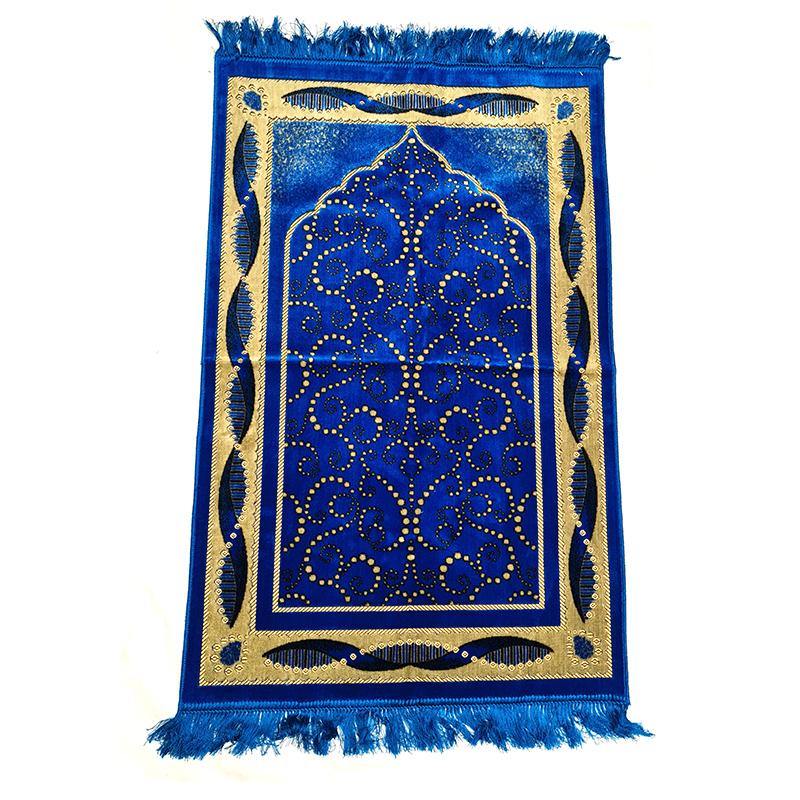 Blue Turkish PRAYER RUG Buhara options - Arabian Shopping Zone