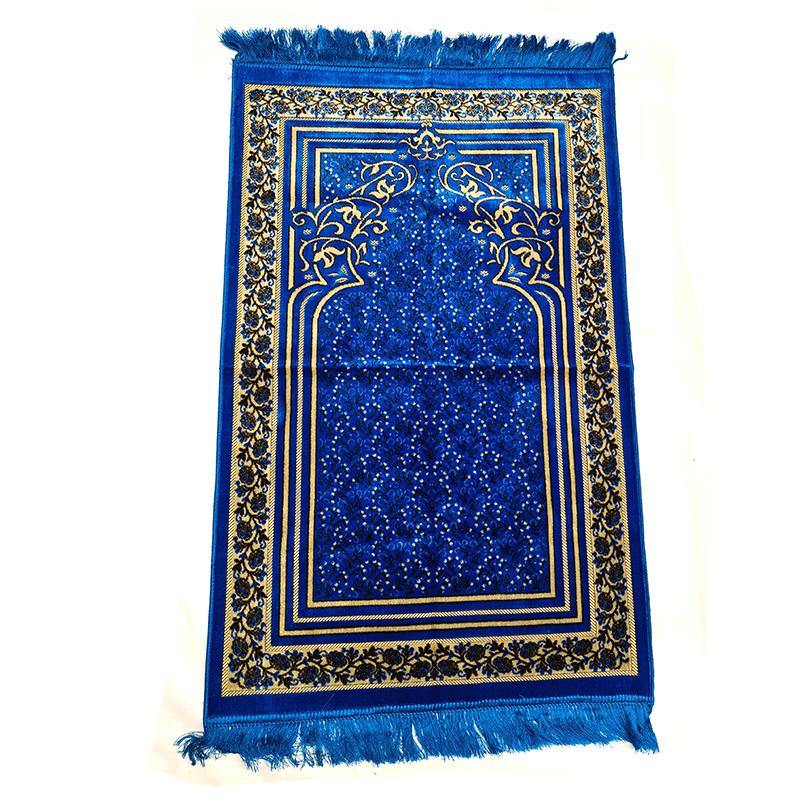 Blue Turkish PRAYER RUG Buhara options - Arabian Shopping Zone