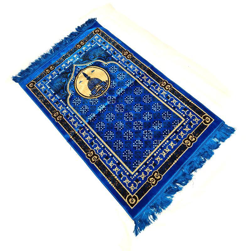 Blue Turkish PRAYER RUG Buhara options - Arabian Shopping Zone