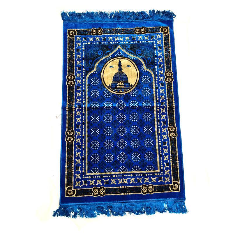 Blue Turkish PRAYER RUG Buhara options - Arabian Shopping Zone