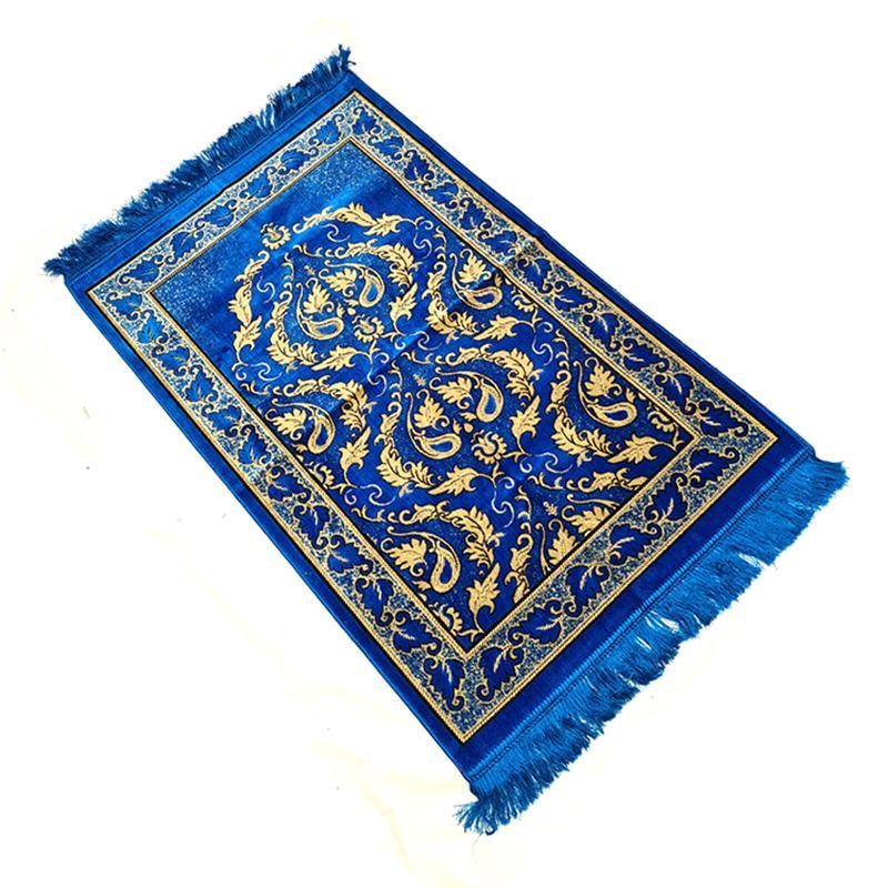 Blue Turkish PRAYER RUG Buhara options - Arabian Shopping Zone