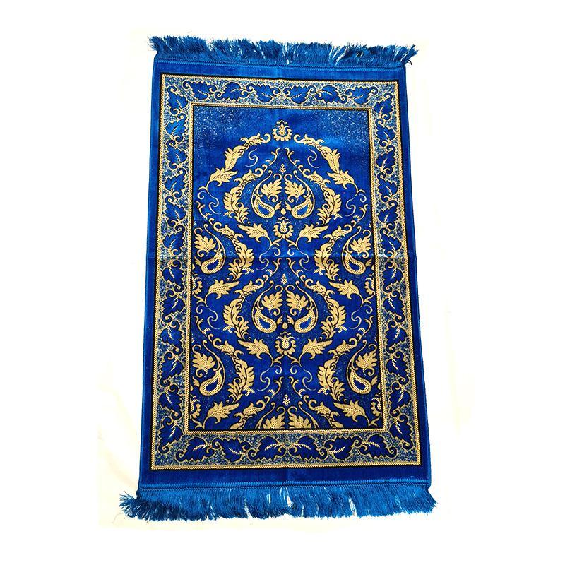 Blue Turkish PRAYER RUG Buhara options - Arabian Shopping Zone