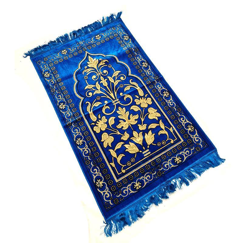 Blue Turkish PRAYER RUG Buhara options - Arabian Shopping Zone