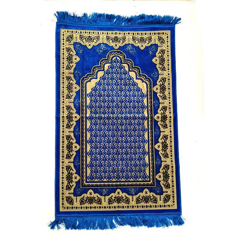 Blue Turkish PRAYER RUG Buhara options - Arabian Shopping Zone