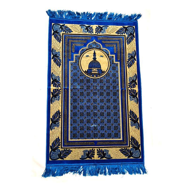 Blue Turkish PRAYER RUG Buhara options - Arabian Shopping Zone