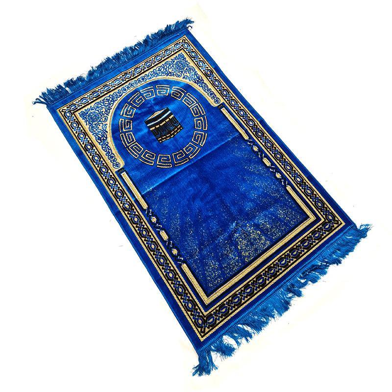 Blue Turkish PRAYER RUG Buhara options - Arabian Shopping Zone
