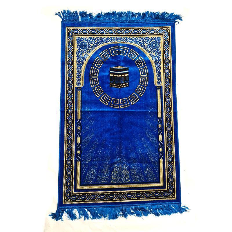 Blue Turkish PRAYER RUG Buhara options - Arabian Shopping Zone