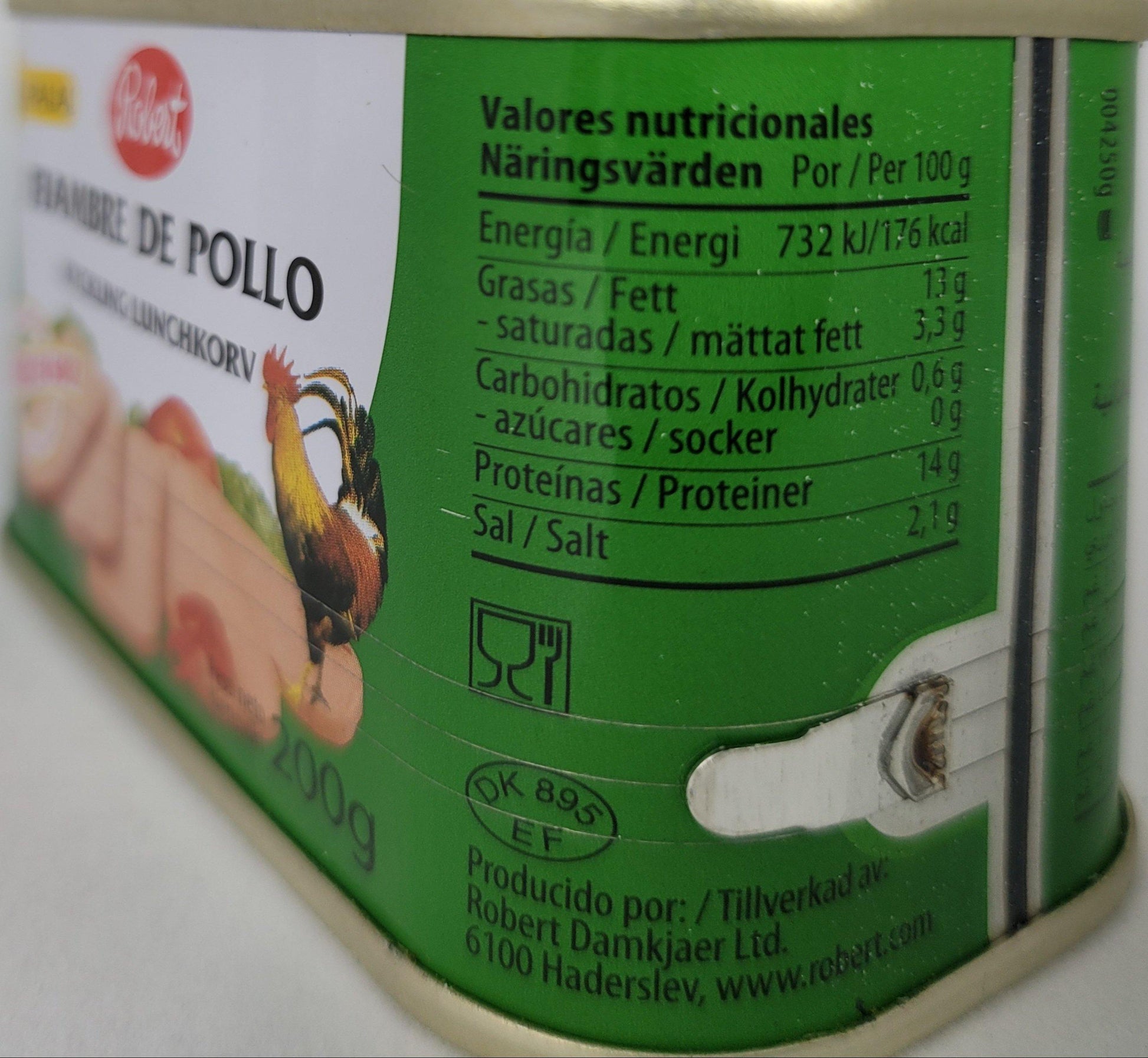 Robert Chicken Luncheon 200g - Arabian Shopping Zone