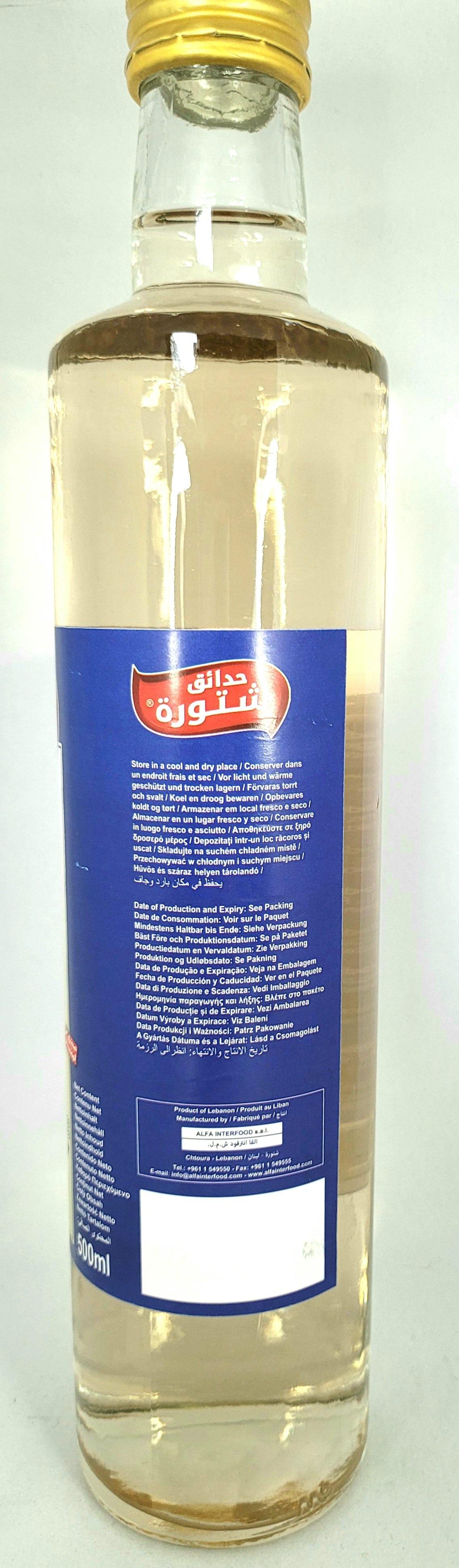 Chtoura Orange Blossom Water 500ml - Arabian Shopping Zone