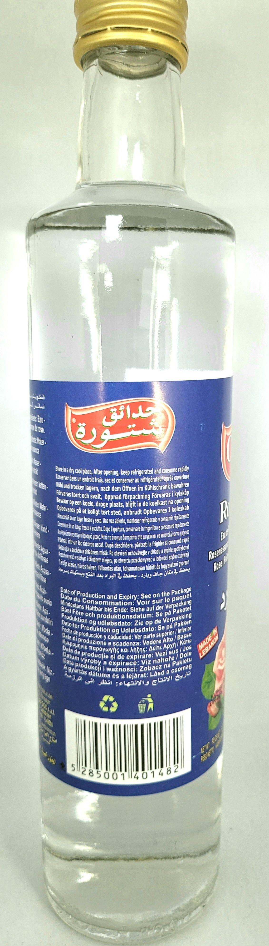 Chtoura Garden Rose Water 500ml - Arabian Shopping Zone