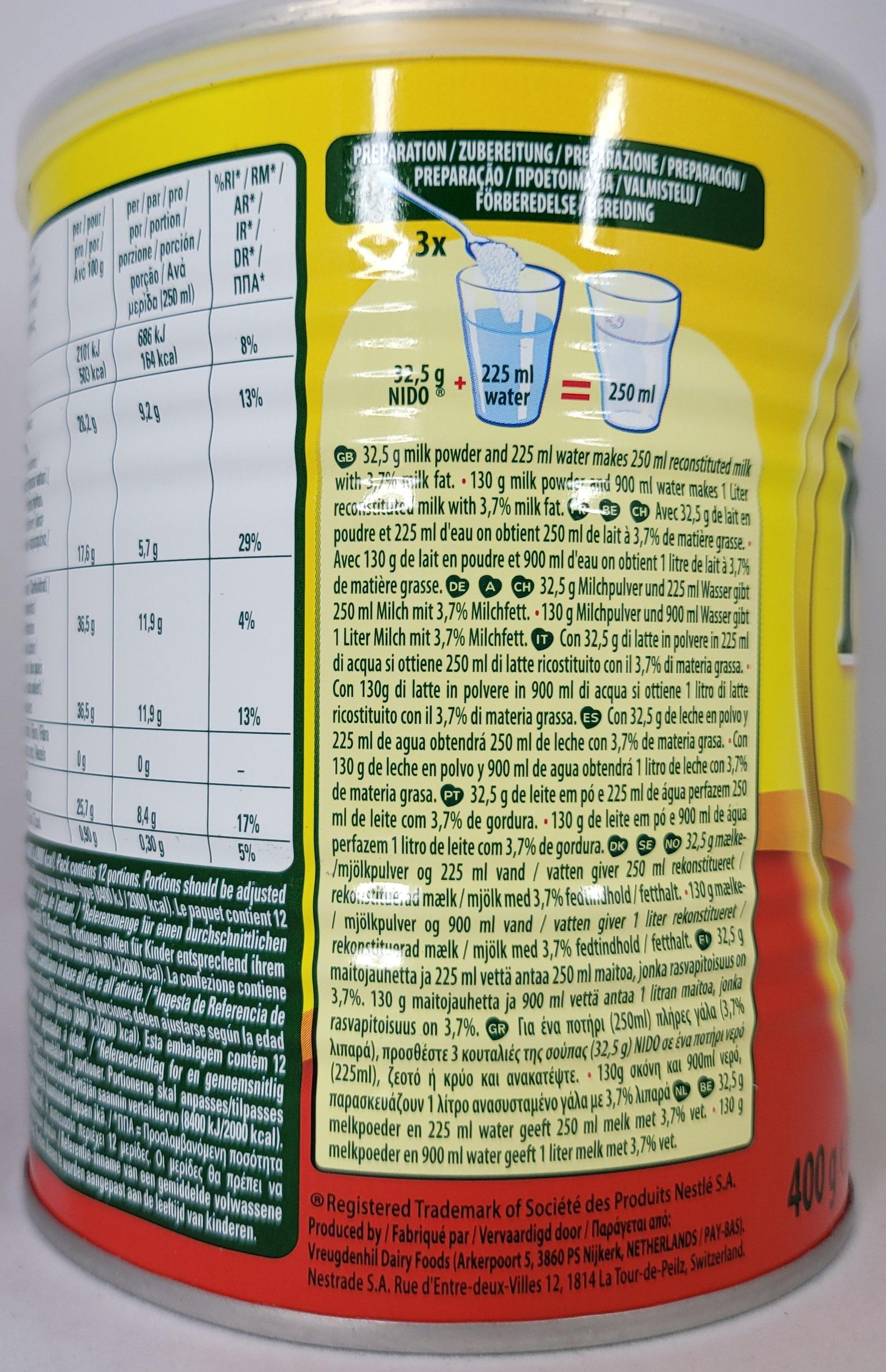 Nestle Nido Milk Powder 1.8kg - Arabian Shopping Zone