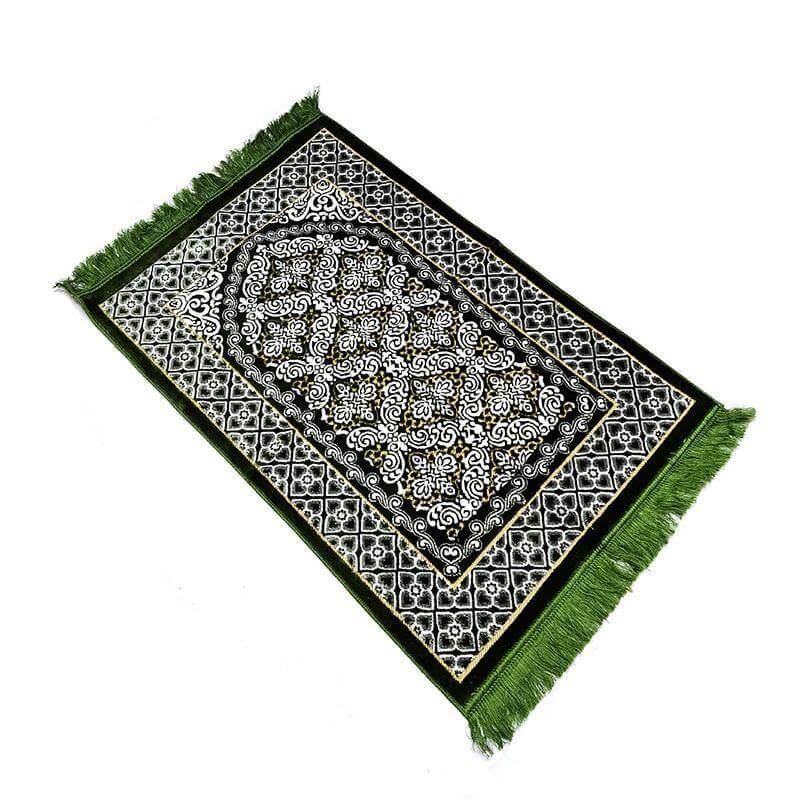 IPEC Turkish Velvet Prayer Rug- Heavy Duty - Arabian Shopping Zone