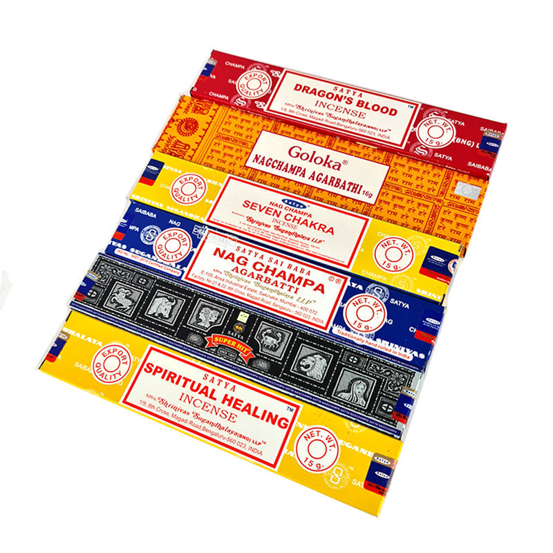 Varillas de incienso Satya Nag Champa