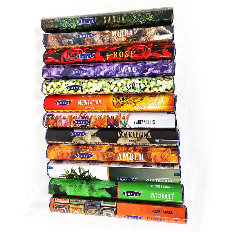 Incienso Satya de 23 cm - 20 varillas