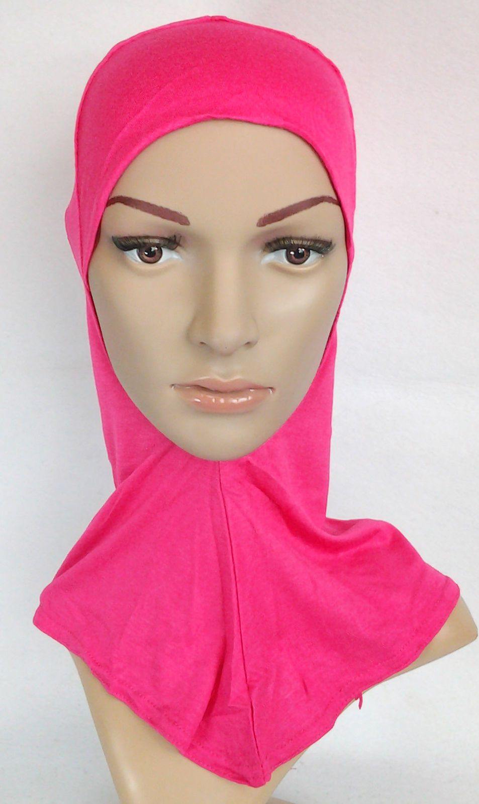 Women's Under Scarf Hat Cap Bone Bonnet Hijab Islamic Neck Cover Muslim - Arabian Shopping Zone