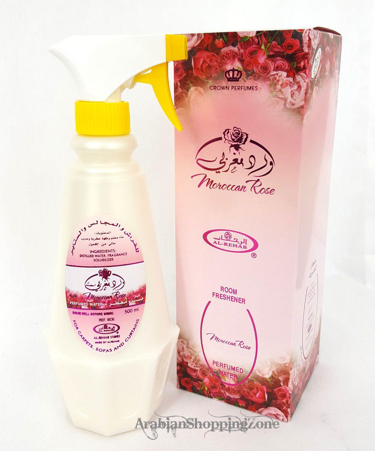 AL Rehab Room Freshener Spray 500ML Arab Fragrance Water Base 25 Types - Islamic Shop