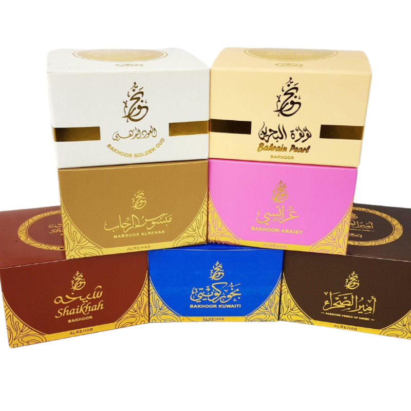 NEW AL Rehab Incense High Quality Bakhour BAKHOOR Weihrauch Encens 35g بخور - Arabian Shopping Zone