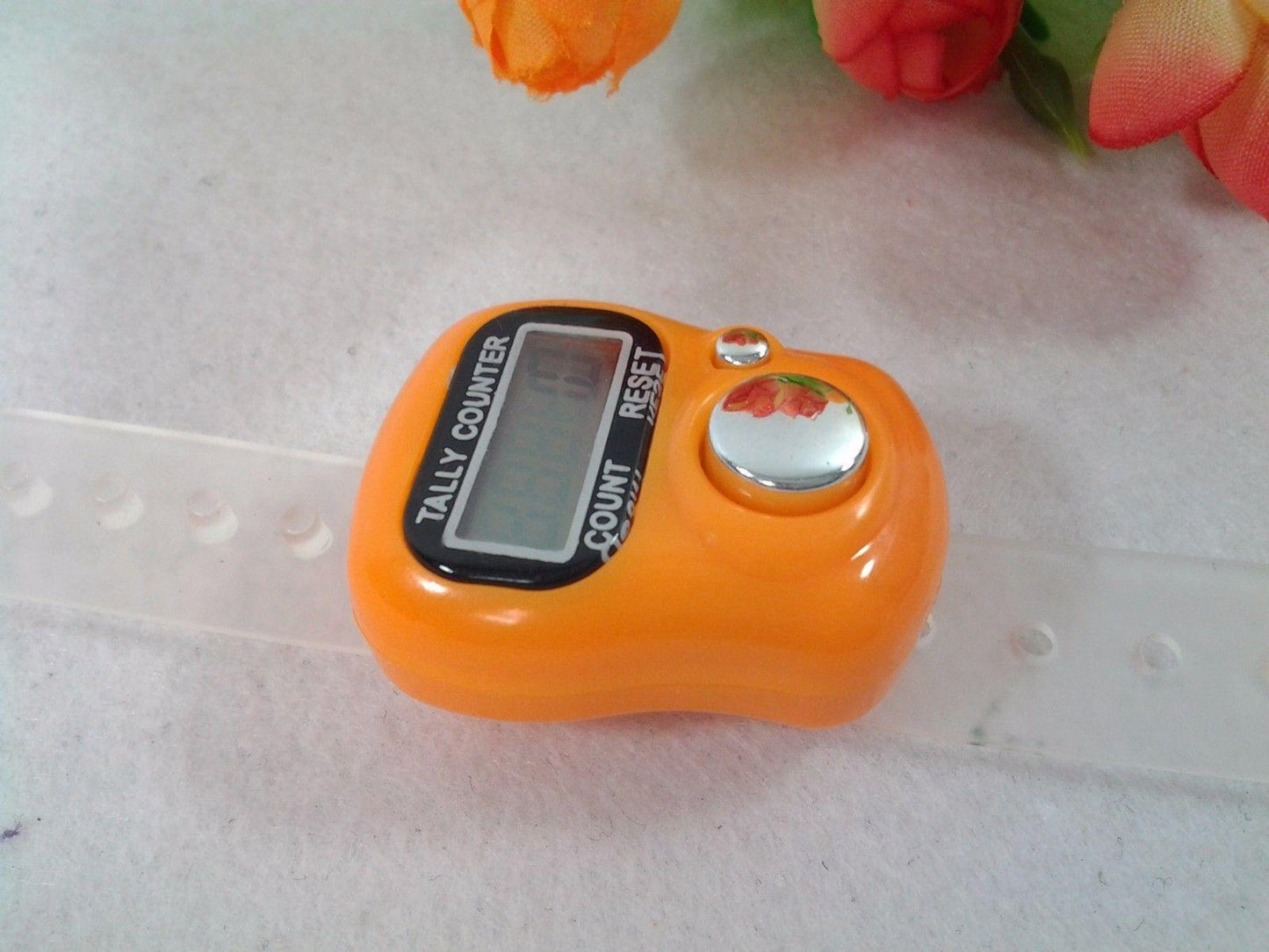 12-color-option Finger Hand Held Digital 5-Digit LCD Tally Counter Tasbeeh - Islamic Shop
