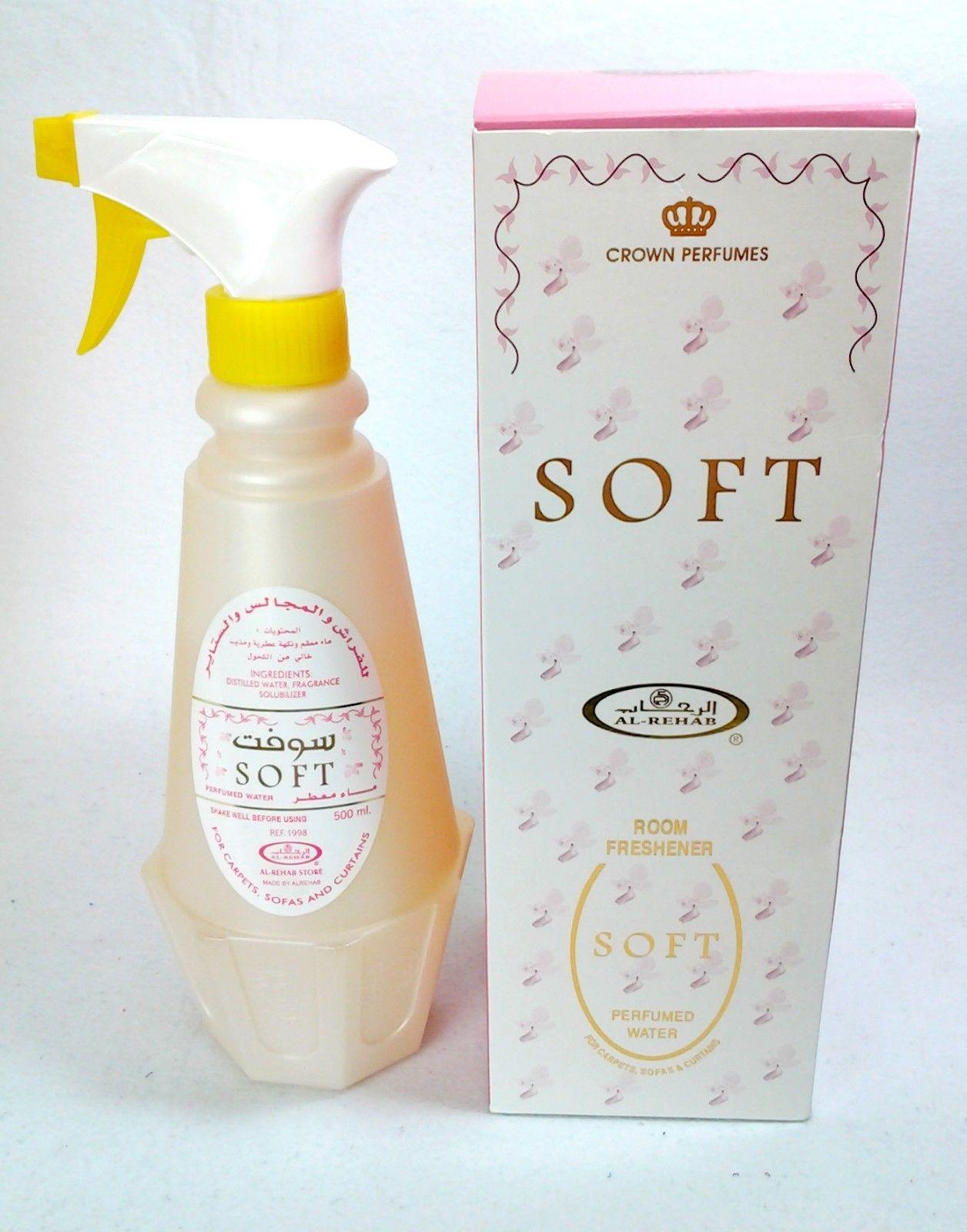 AL Rehab Room Freshener Spray 500ML Arab Fragrance Water Base 25 Types - Islamic Shop