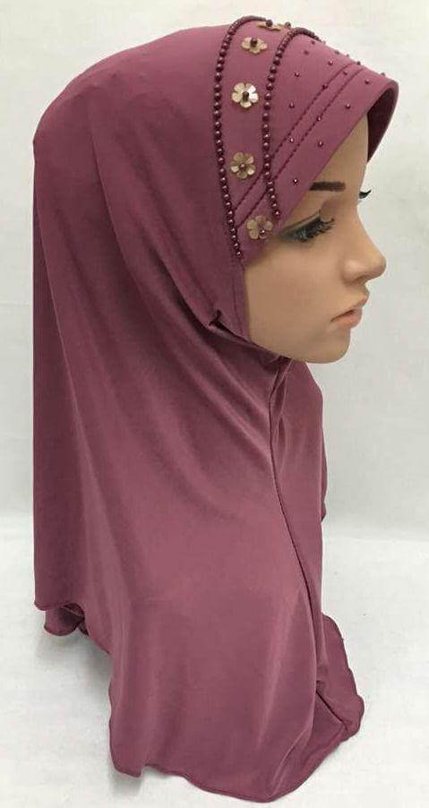 Summer LightWeight Lycra Slip-on Muslim Hijab Islamic Scarf Shawls - Arabian Shopping Zone