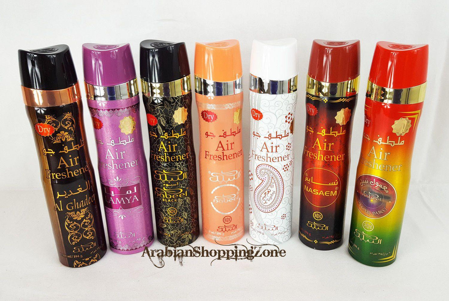 Nabeel Air Fresheners 300ml 7-Types wholesale - Arabian Shopping Zone