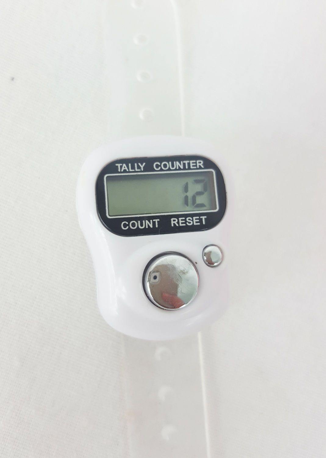 12-color-option Finger Hand Held Digital 5-Digit LCD Tally Counter Tasbeeh - Islamic Shop